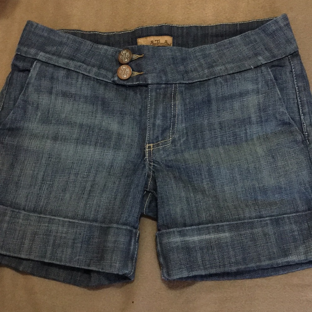 Nordstrom See thru souls jean shorts
